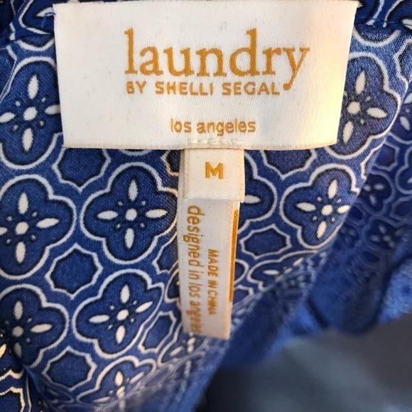 Laundry by Shelli Segal Tunic blouse Size M - Picture 6 of 8
